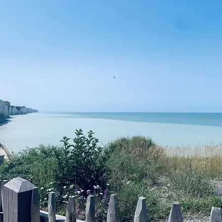 Ag45 - La Tranquillite Bleu Maison Avec Jardin Terrasse Сasa de vacaciones Ault