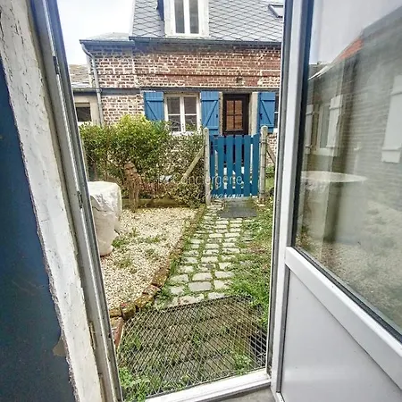 Ag45 - La Tranquillite Bleu Maison Avec Jardin Terrasse * Ault