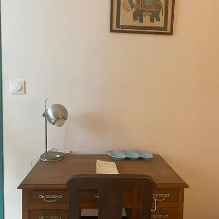 Ag45 - La Tranquillite Bleu Maison Avec Jardin Terrasse Сasa de vacaciones *